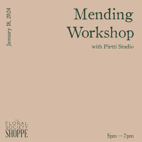 Mending Workshop - January 18, 2024