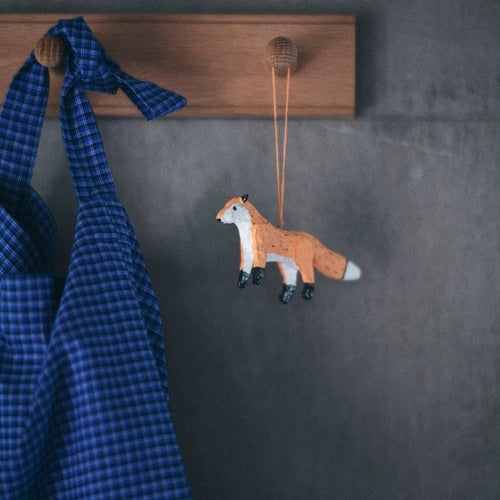 Paper Mache Ornaments_Fox