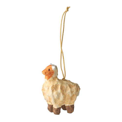 Paper Mache Ornaments_Sheep