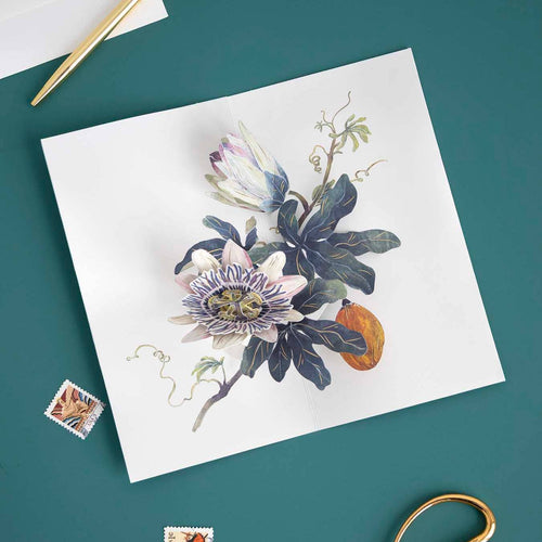 Passion Vine Pop-Up Card
