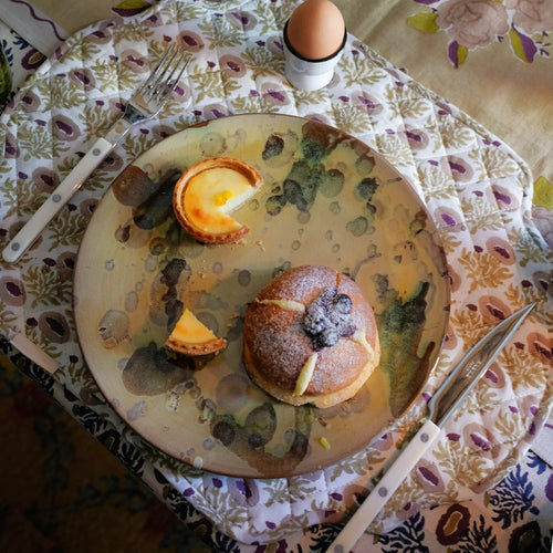 Quilted Reversible Hand Block Printed Placemat