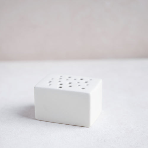 Rectangular Flower Frog Vase