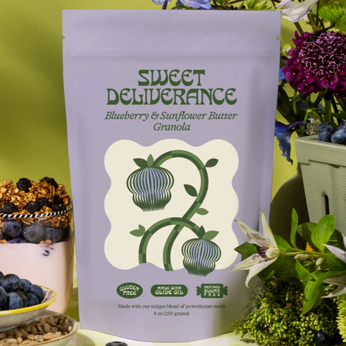 Sweet Deliverance_Blueberry Sunflower Butter Granola
