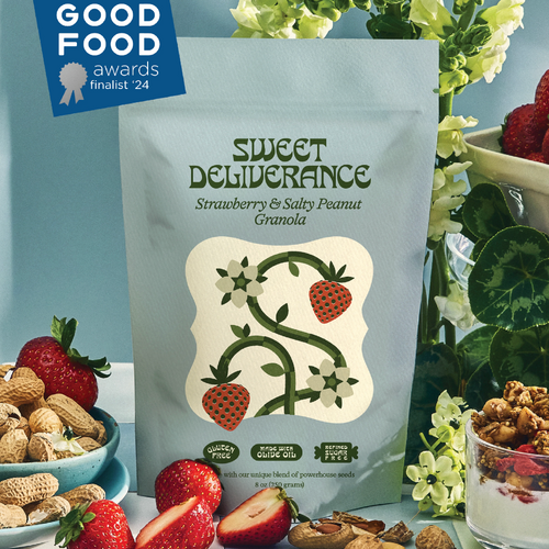 Sweet Deliverance_Strawberry and Salty Peanut Granola