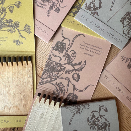 The Floral Society Botanic Matchbook