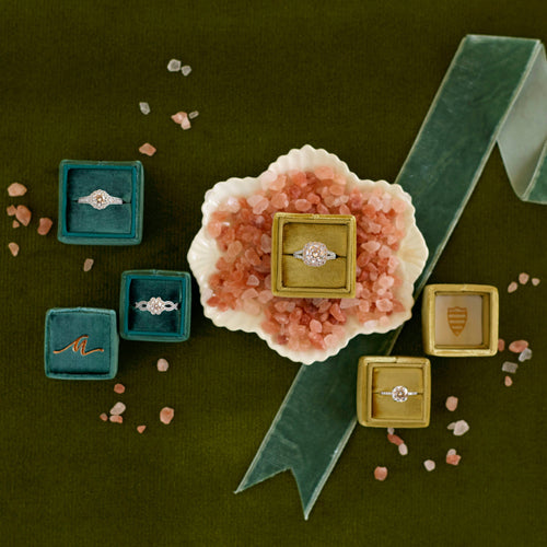 Velvet Handmade Ring Box_Forager Miel