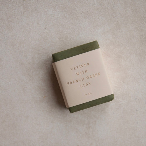 Vetiver with French Green Clay Saipua Soap