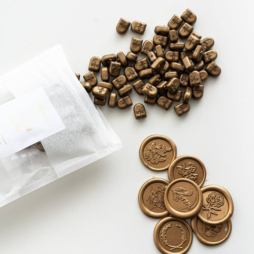 Wax Seal Beads_gold
