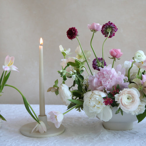 Wedding Taper Candles_Soft White