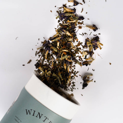 Winter Loose Leaf tea Growing Up Rooted