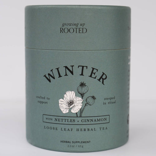 Winter Loose Leaf tea Growing Up Rooted
