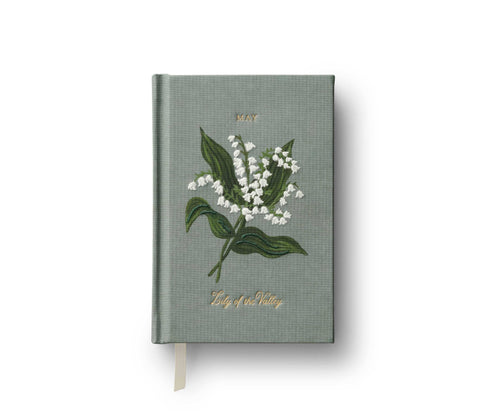 Birth Month Mini Embroidered Journals