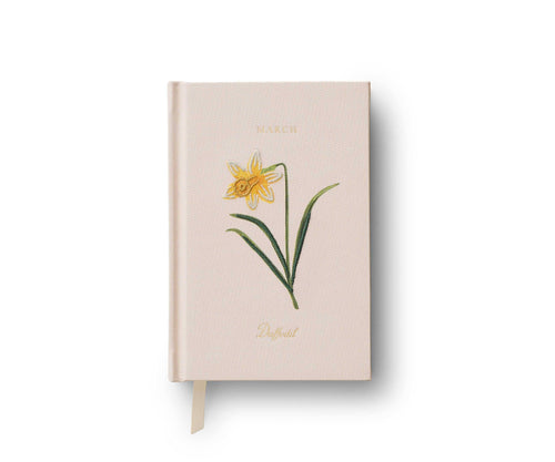 Birth Month Mini Embroidered Journals