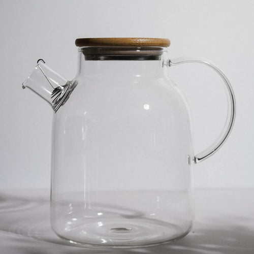 Heat-Resistant Glass Teapot