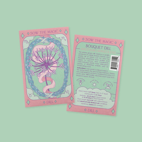 Tarot Flower Seed Packets