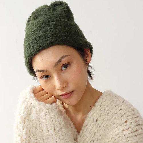 fe knits green hat