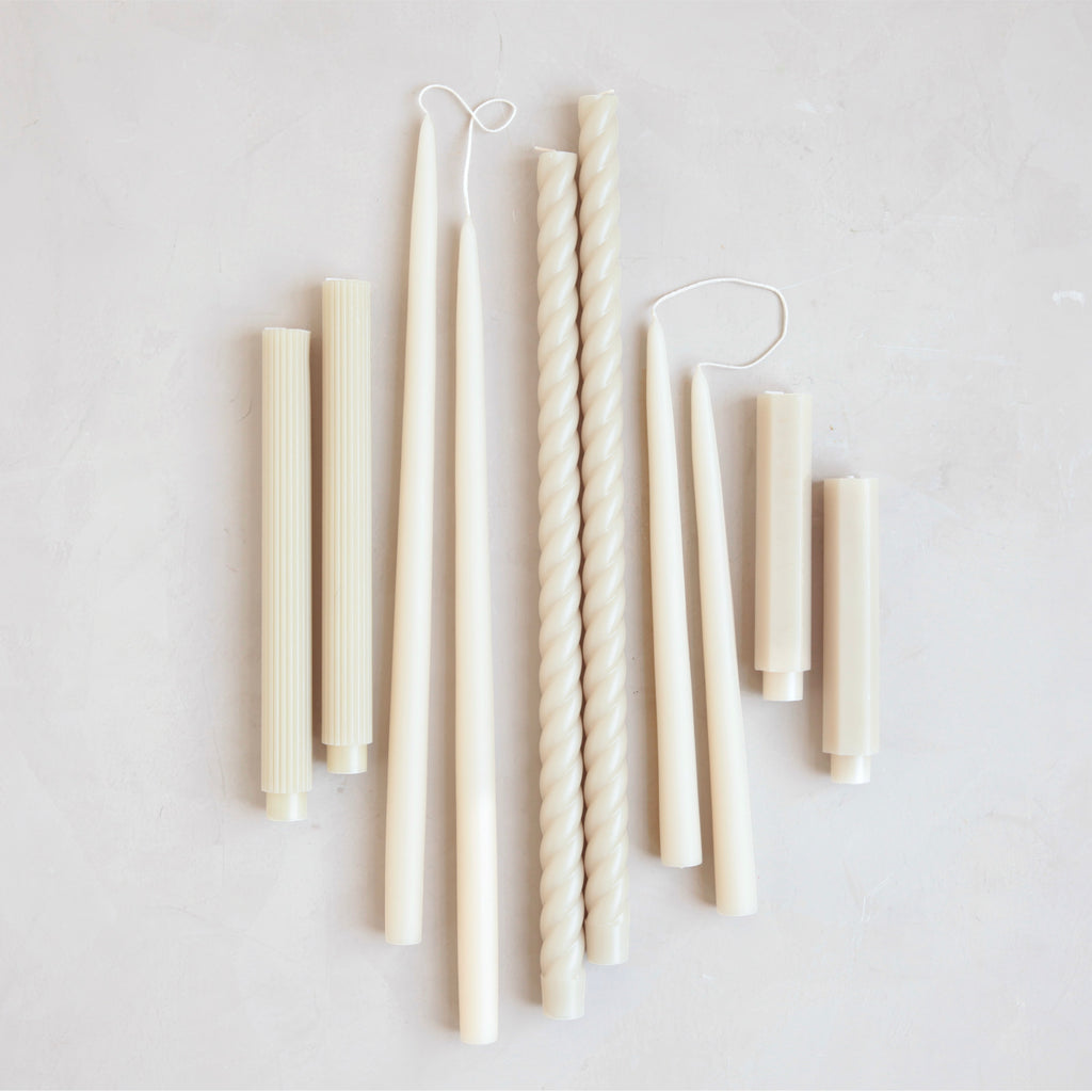 Parchment Taper Set