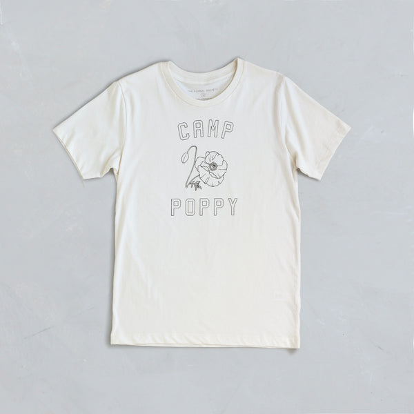 Camp Poppy T-Shirt – The Floral Society