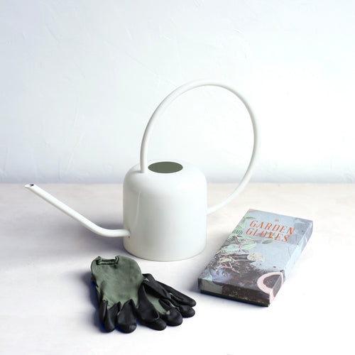 We gathered some of our favorite items so you can set your table with ease, gift thoughtfully, and effortlessly curate a nature inspired home.   Our durable, stainless steel watering can is an essential tool for all indoor and outdoor gardening tasks. Paired with our Garden Glove, this set is the perfect gift for both seasoned growers and those in their first season. 